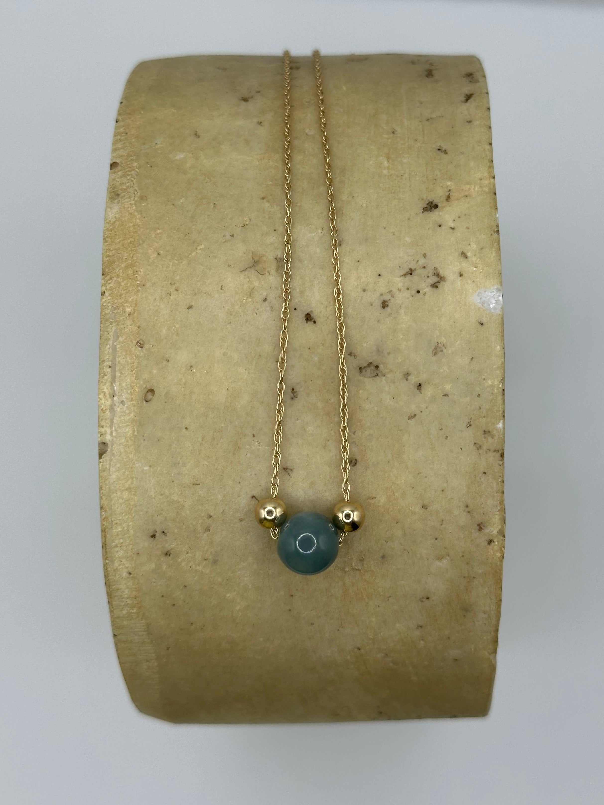 Jade Bead Necklace