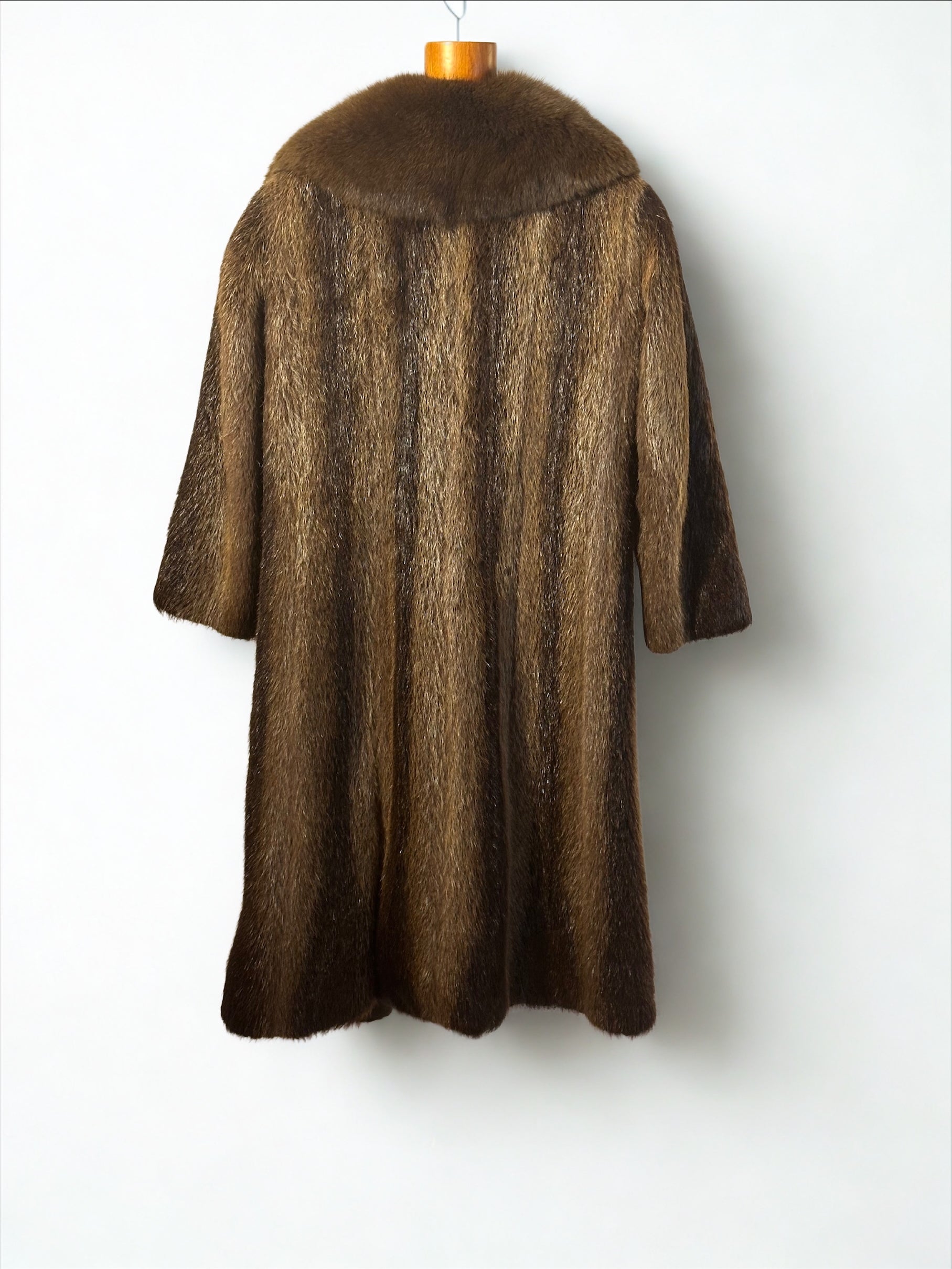 Dark Brown Beaver Fur
