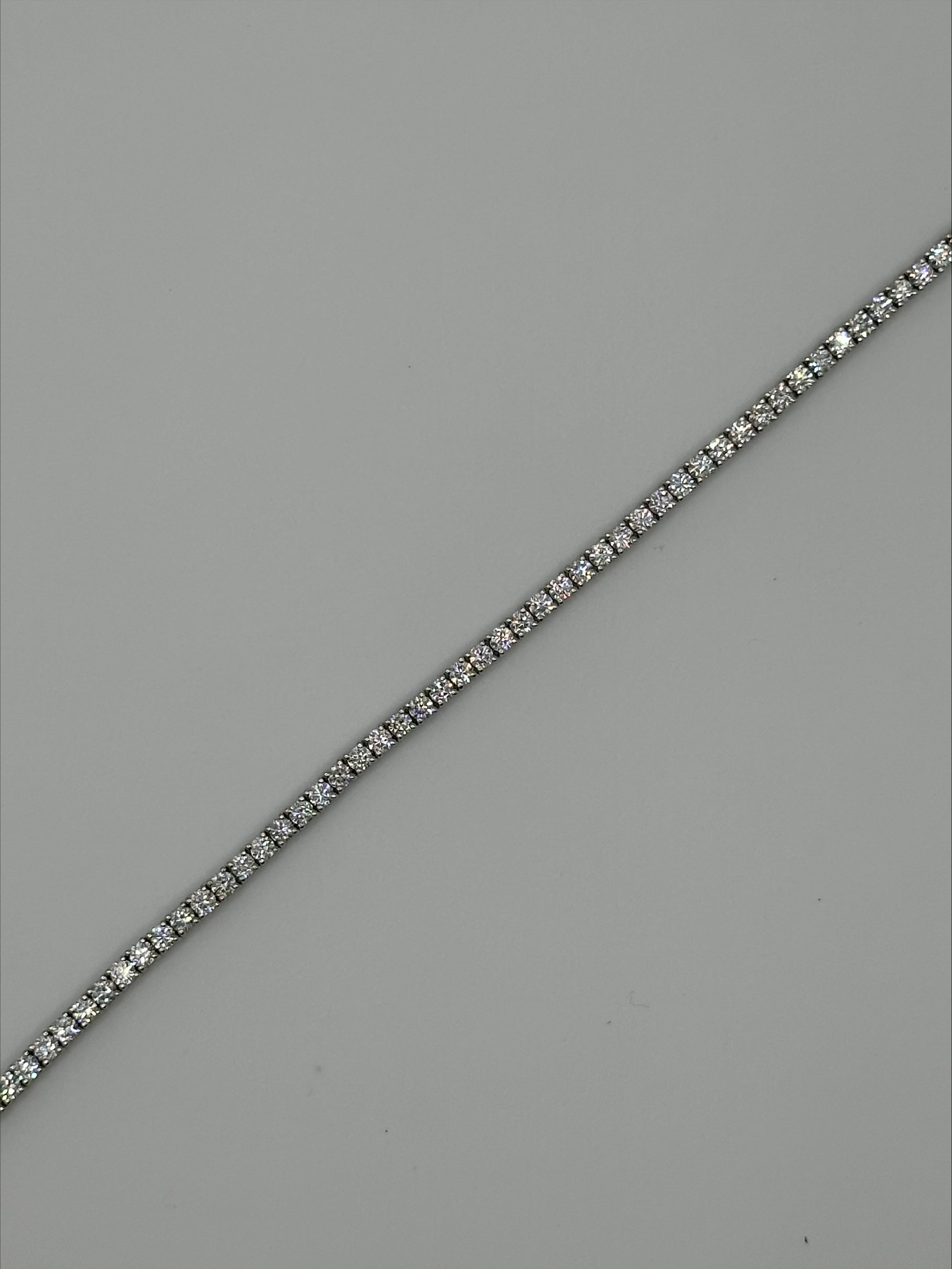 Lab Grown Diamond Tennis Bracelet