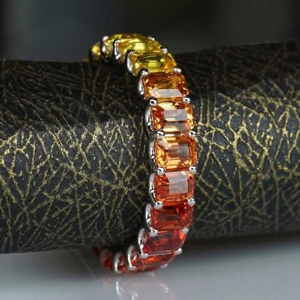 Sapphire Eternity Band
