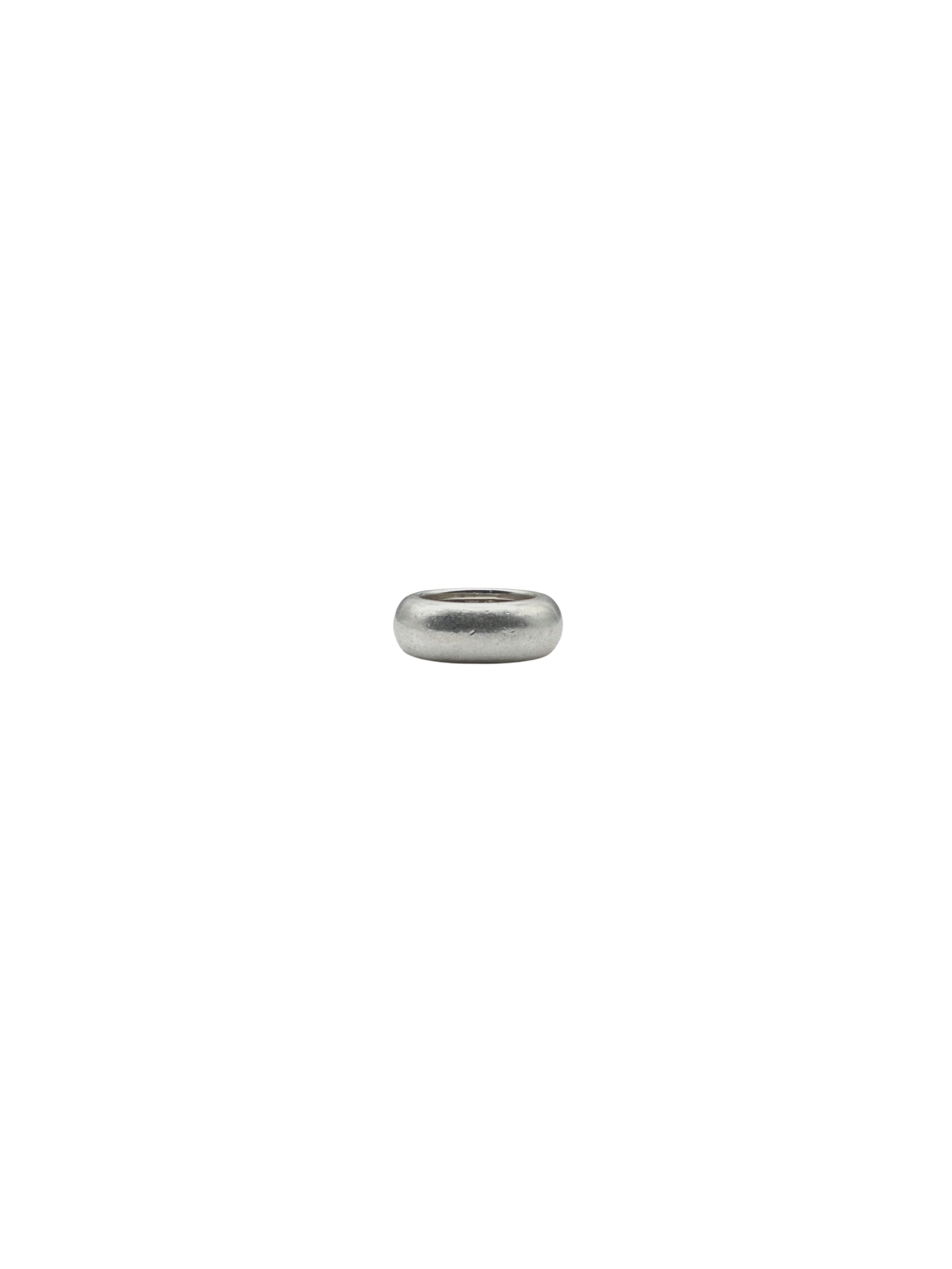 Silver Donut Ring