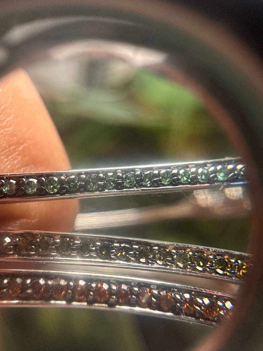 NATURAL DIAMOND BANGLES
