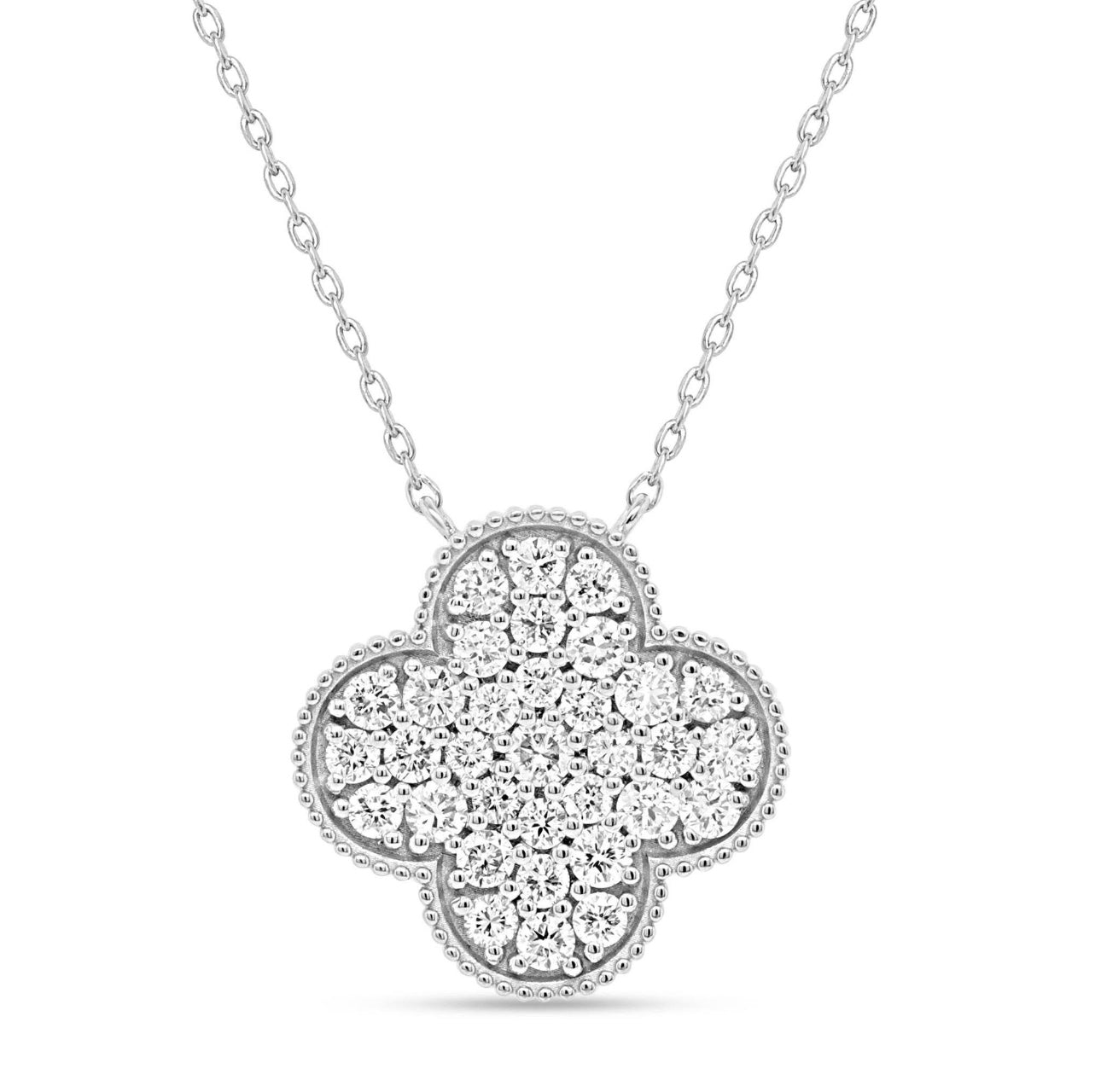 Diamond Clover Necklace