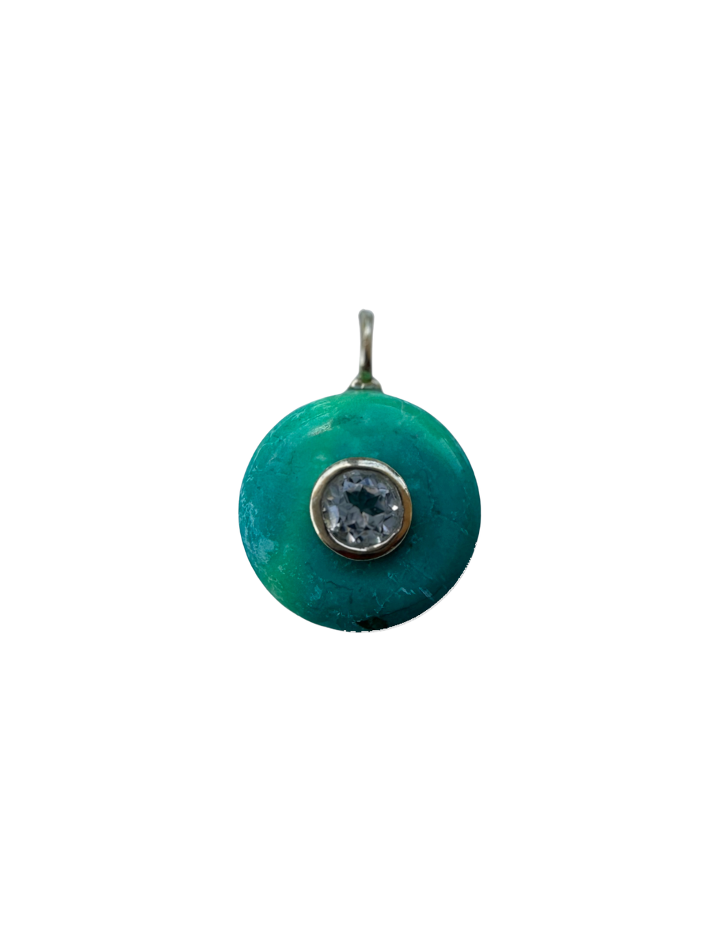 GEM DROP: ROUND TURQ/TOPAZ