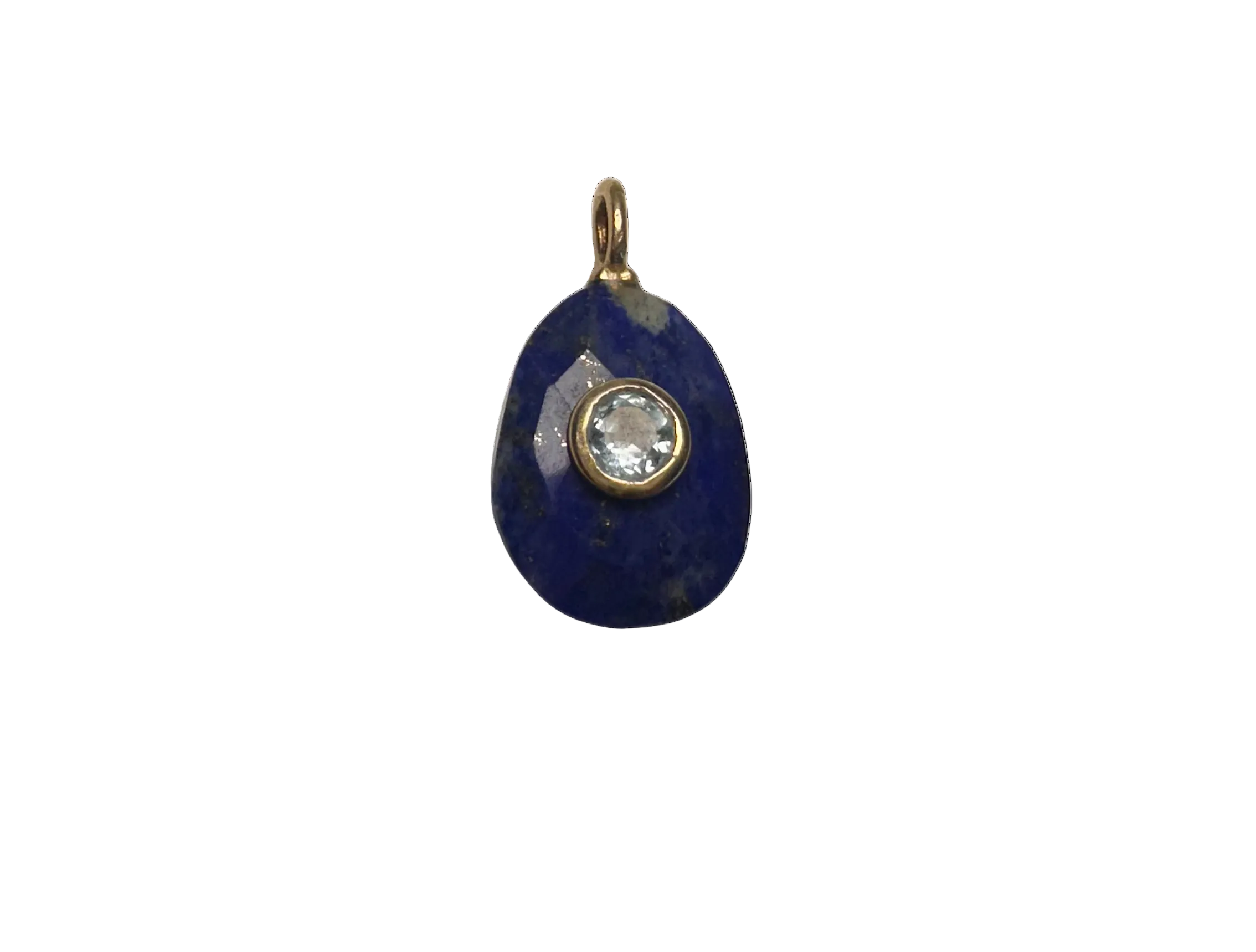 GEM DROP: LAPIZ/BLUE TOPAZ