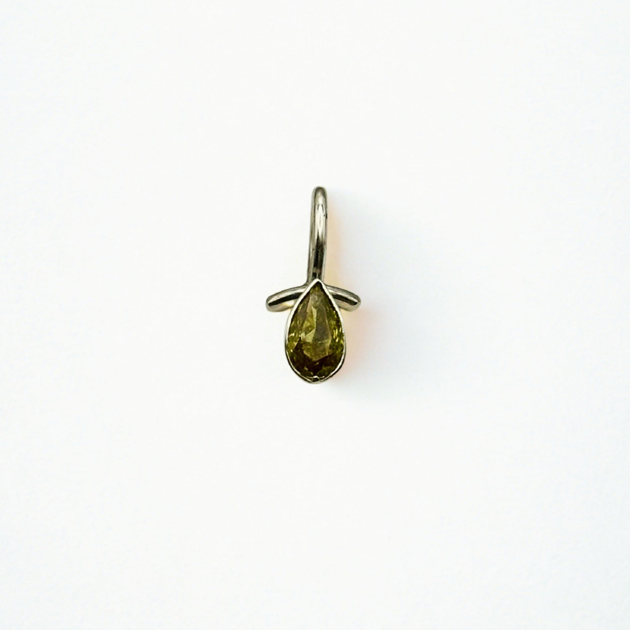 Pear Diamond Lip Ring