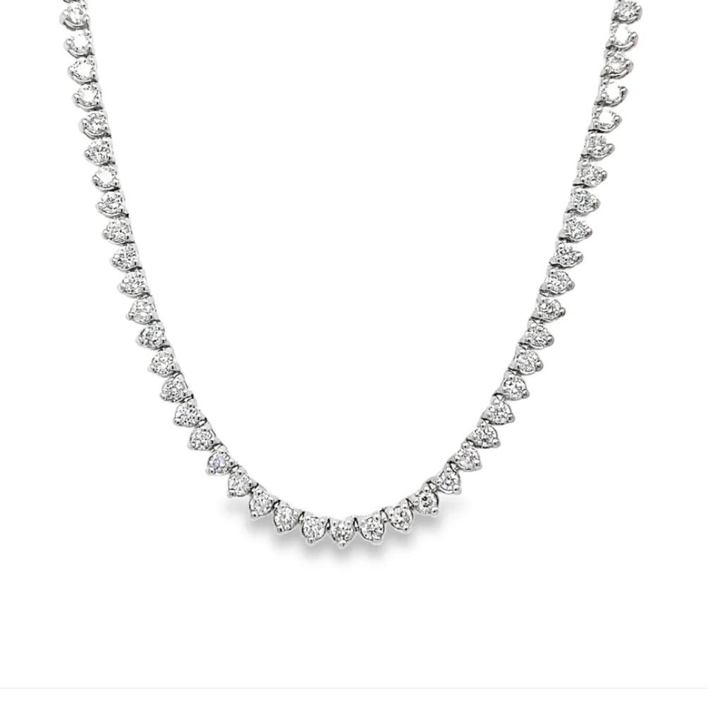 SS ESSENTIAL 5 CARAT TENNIS NECKLACE