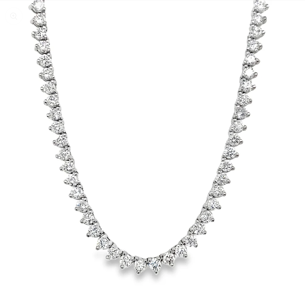 SS ESSENTIALS 7 CARAT TENNIS NECKLACE