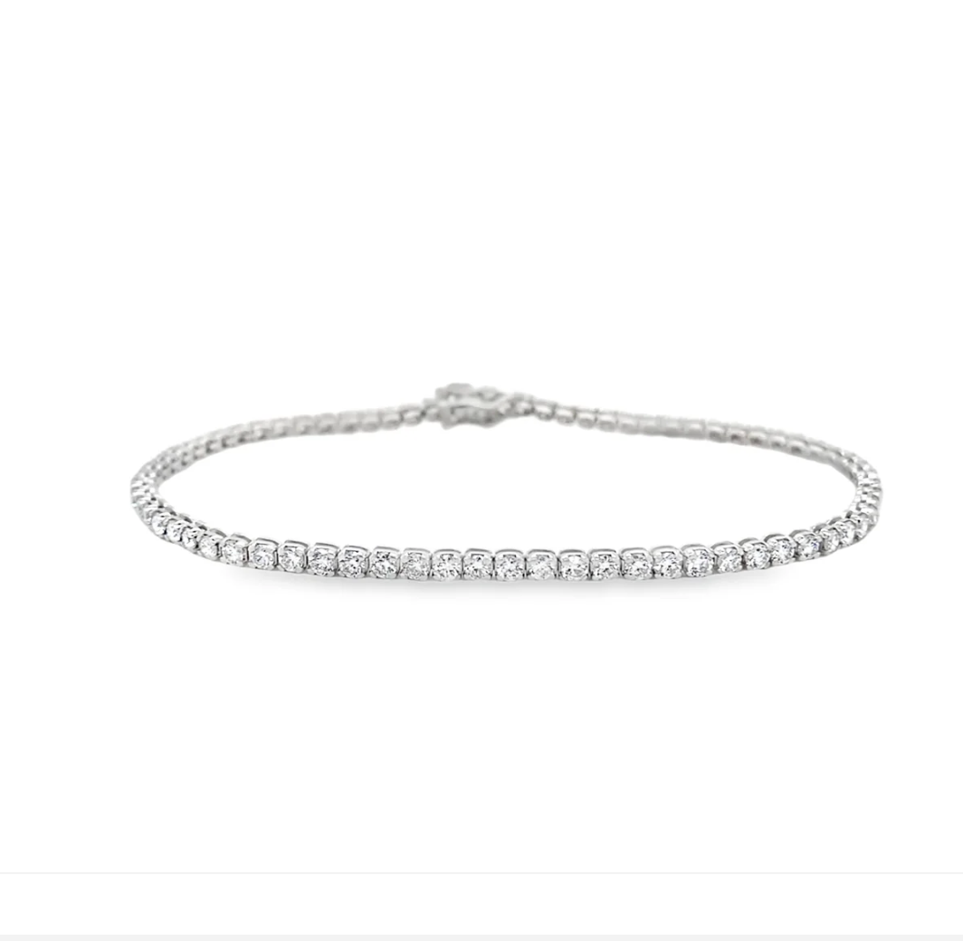 SS ESSENTIALS 2 CARAT TENNIS BRACELET
