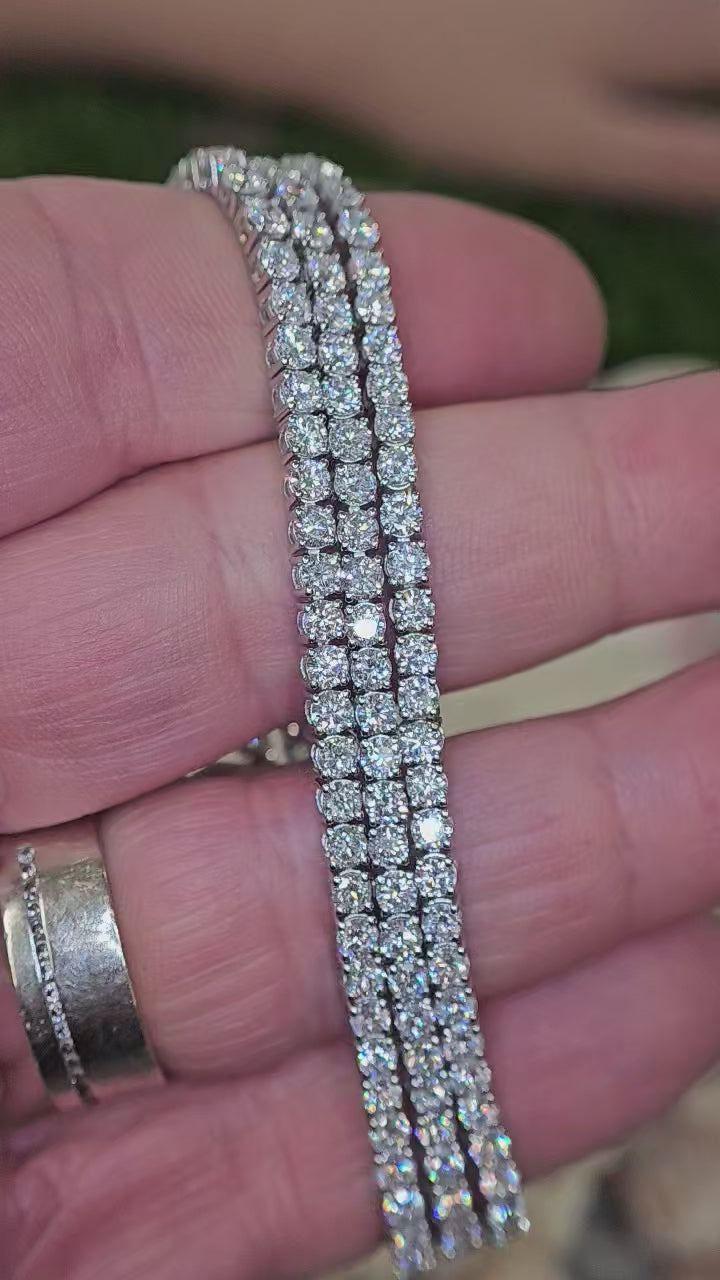 IG STEAL: 4 carat Lab Diamond Tennis bracelet