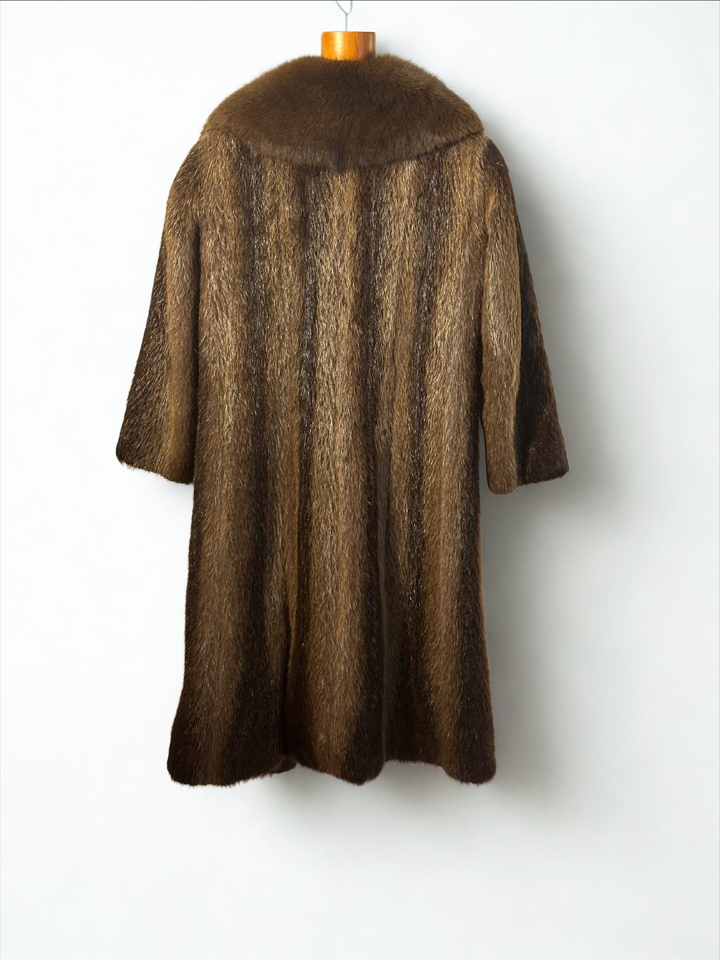 Dark Brown Beaver Fur